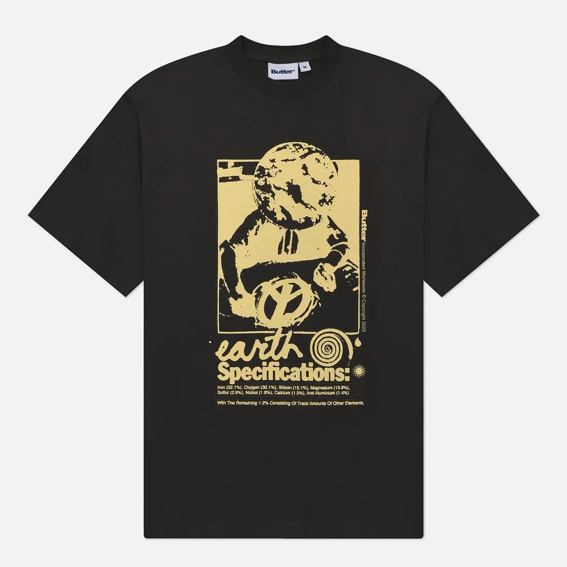 Butter Goods Мужская футболка Earth Spec
