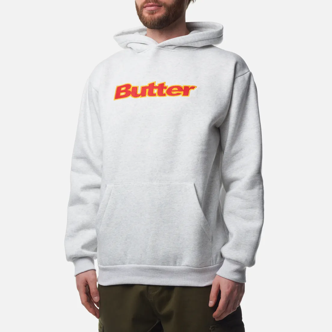 Butter Goods Мужская толстовка Felt Logo Applique Hoodie