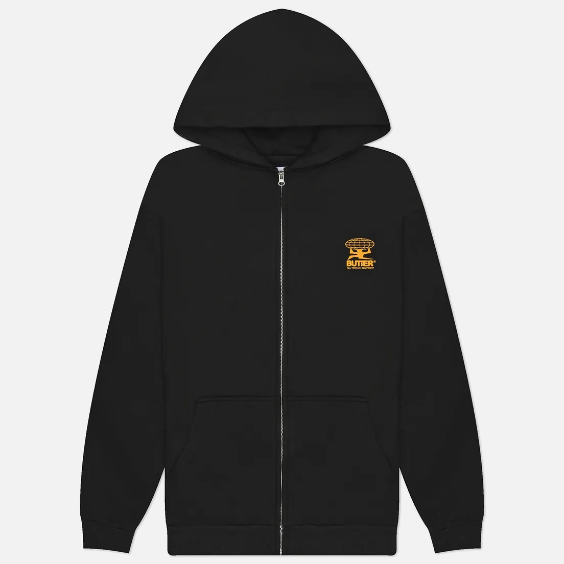Butter Goods Мужская толстовка Terrain Zip-Thru Hoodie