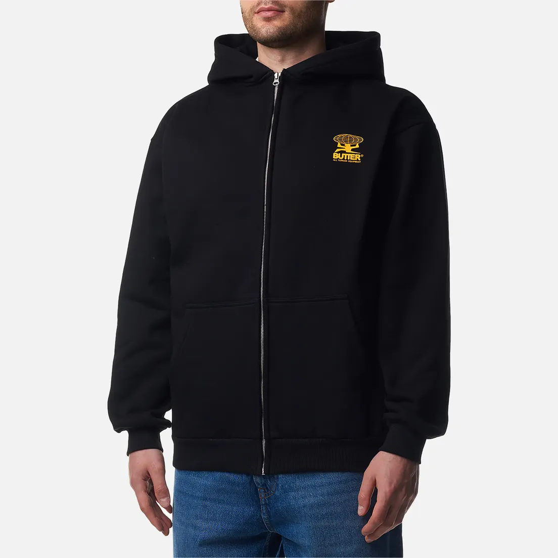 Butter Goods Мужская толстовка Terrain Zip-Thru Hoodie