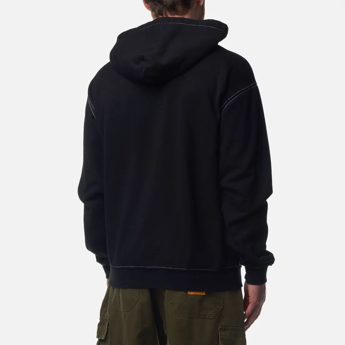 Butter Goods Мужская толстовка Fabric Applique Zip-Thru Hoodie