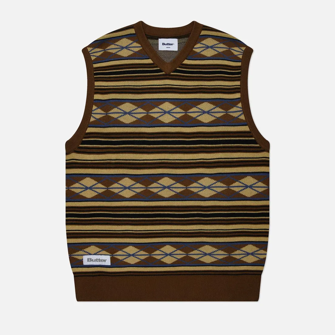 Butter Goods Мужской жилет Wilson Knitted