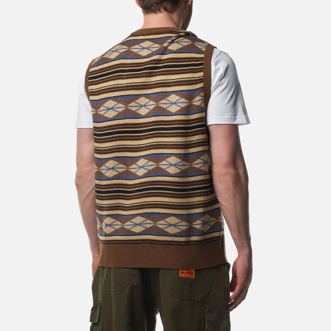 Butter Goods Мужской жилет Wilson Knitted