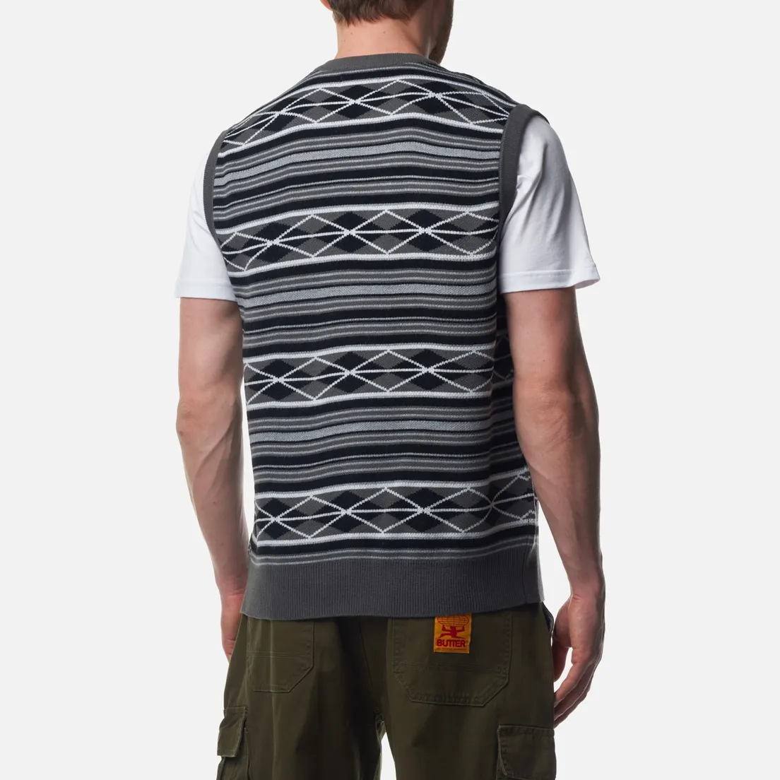 Butter Goods Мужской жилет Wilson Knitted