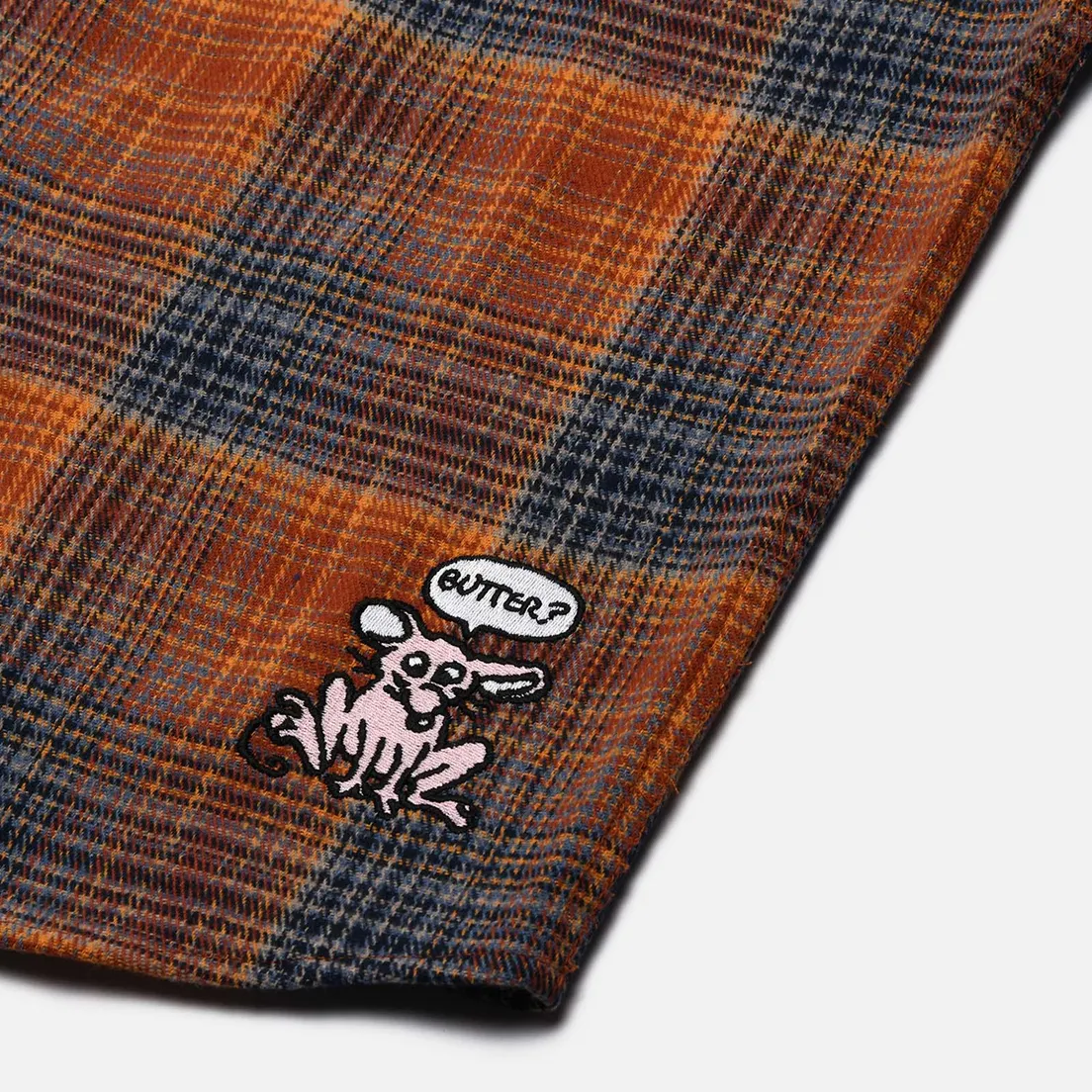 Butter Goods Мужская рубашка Rodent Flannel