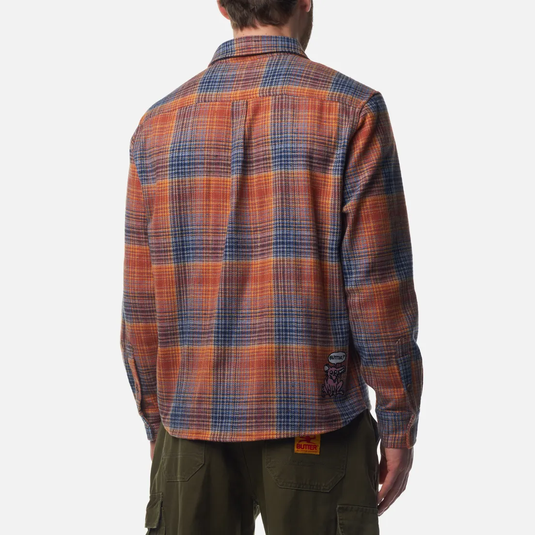 Butter Goods Мужская рубашка Rodent Flannel