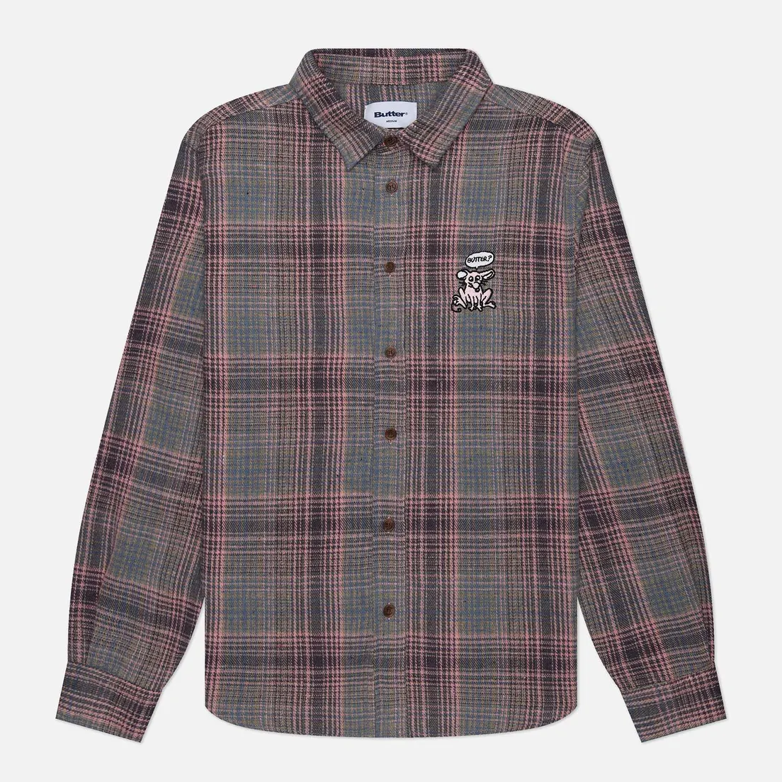 Butter Goods Мужская рубашка Rodent Flannel
