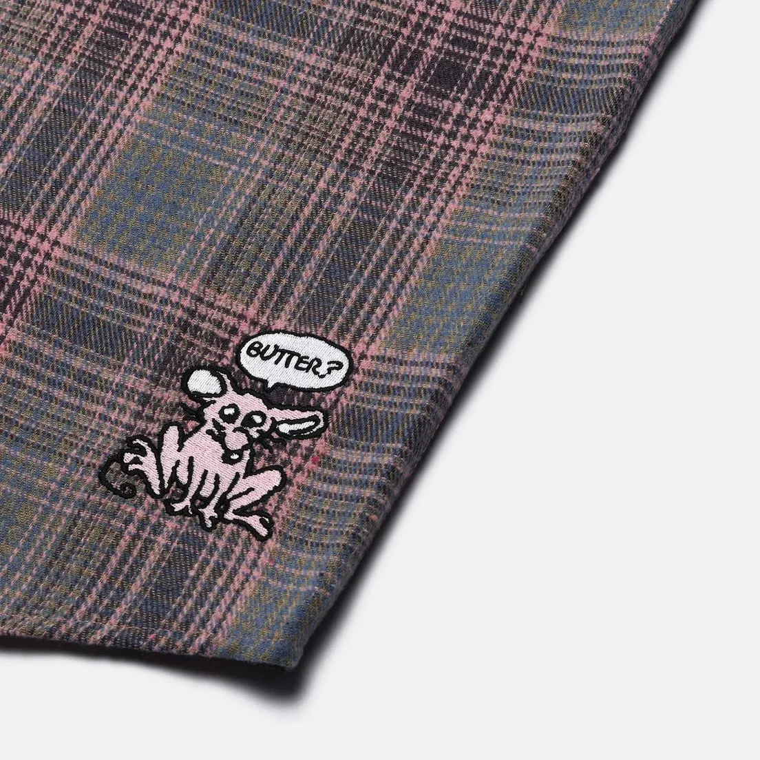 Butter Goods Мужская рубашка Rodent Flannel