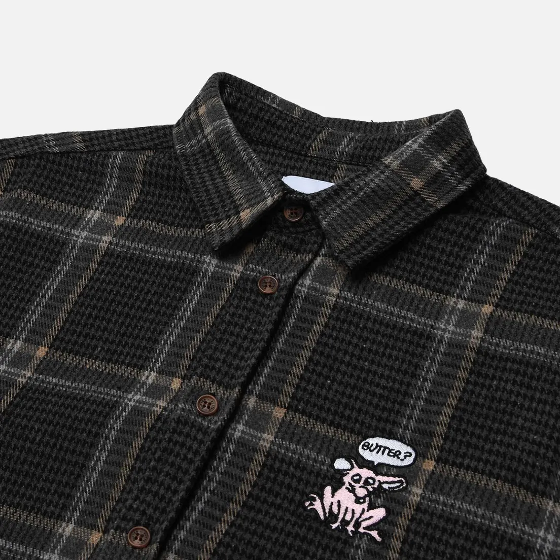 Butter Goods Мужская рубашка Rodent Flannel