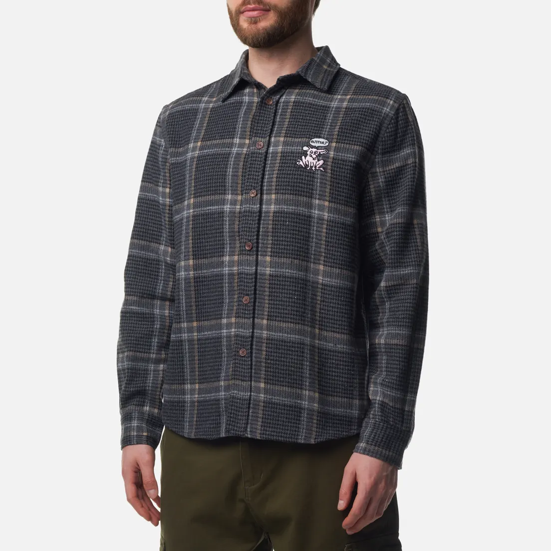 Butter Goods Мужская рубашка Rodent Flannel