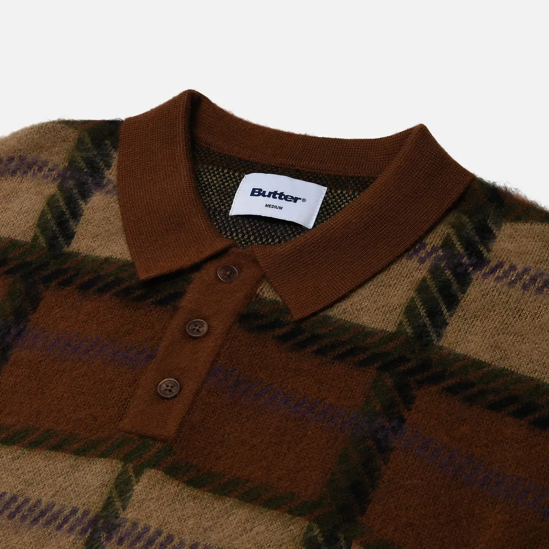 Butter Goods Мужской свитер Ivy Button Up Knit