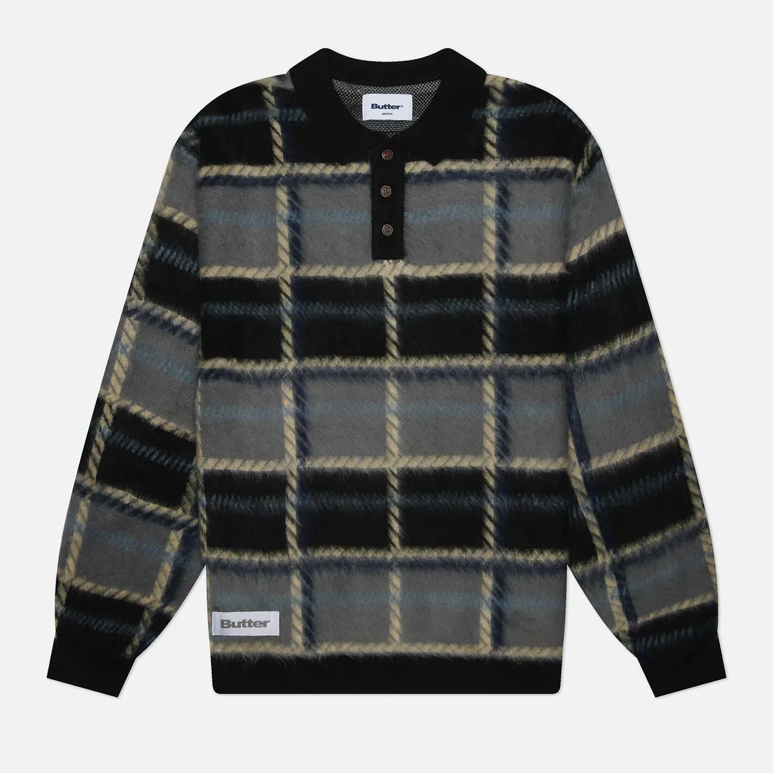 Butter Goods Мужской свитер Ivy Button Up Knit