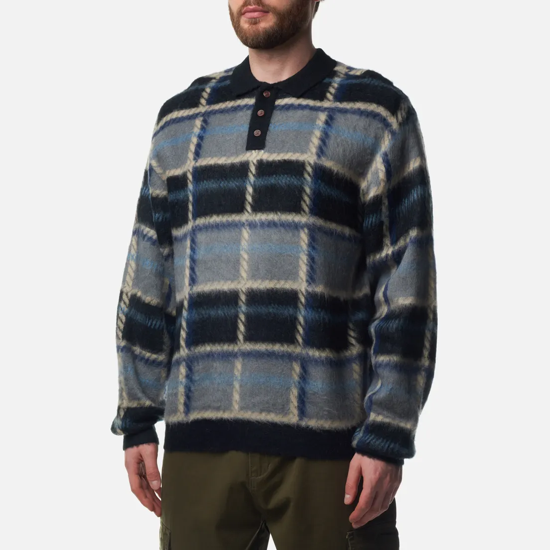 Butter Goods Мужской свитер Ivy Button Up Knit
