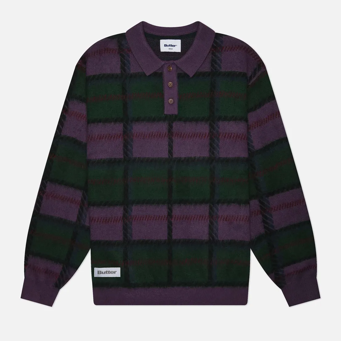 Butter Goods Мужской свитер Ivy Button Up Knit