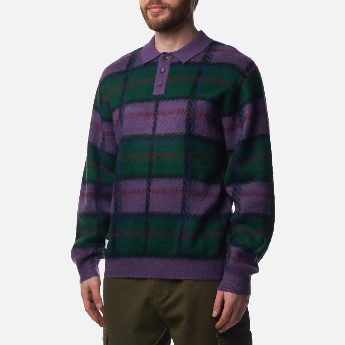 Butter Goods Мужской свитер Ivy Button Up Knit