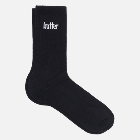 Носки Butter Goods Basic, цвет чёрный, размер 40-46 EU