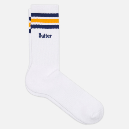 Носки Butter Goods Stripe, цвет белый, размер 40-46 EU