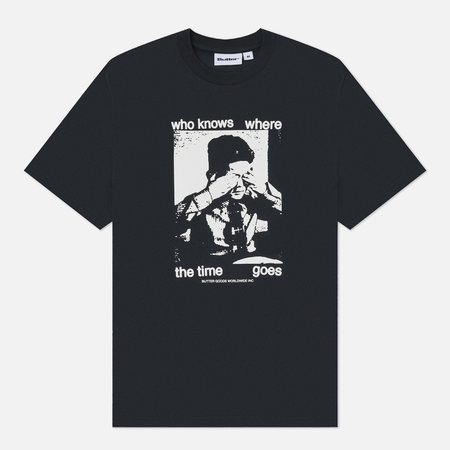 Мужская футболка Butter Goods Who Knows, цвет серый, размер M