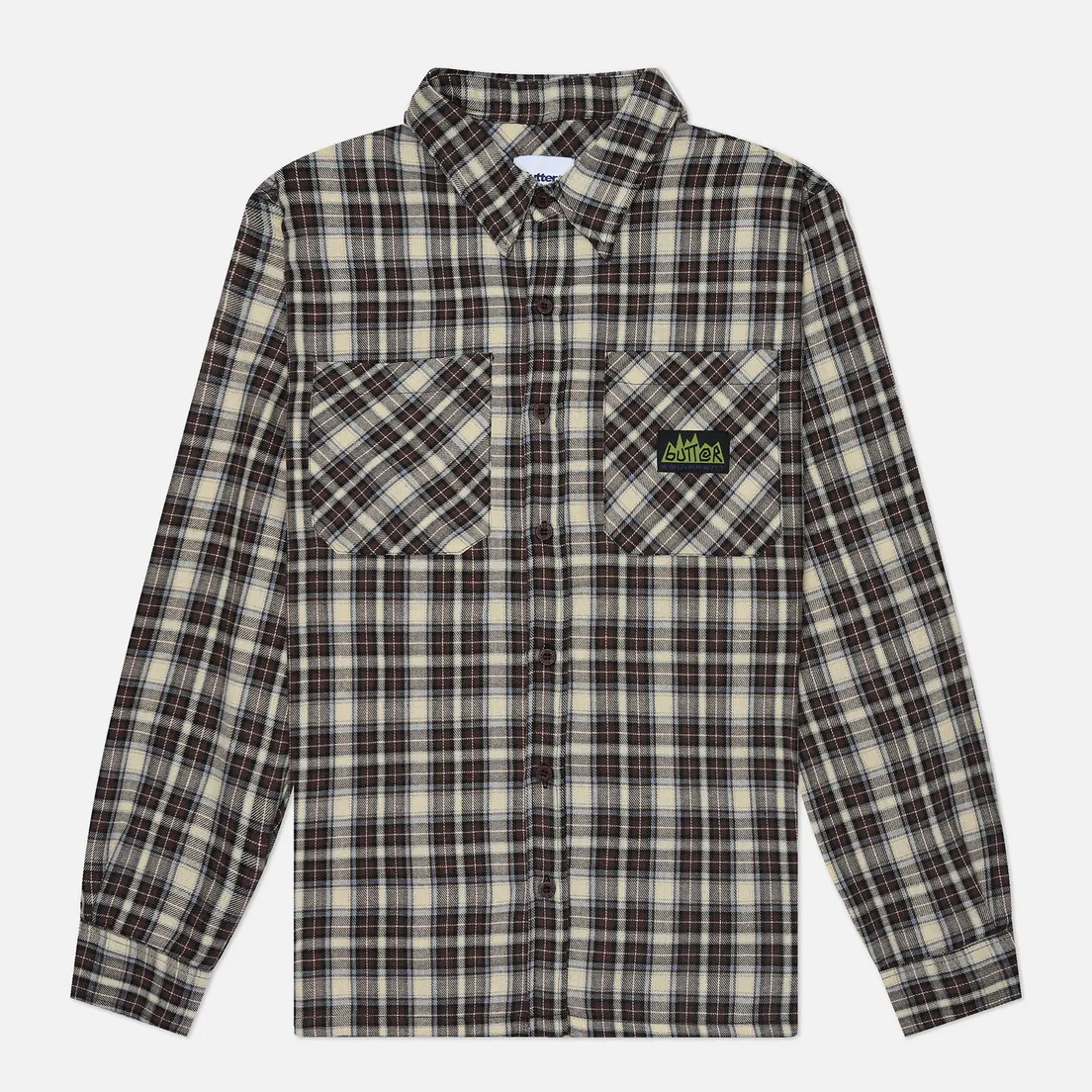 Butter Goods Мужская рубашка Equipment Plaid
