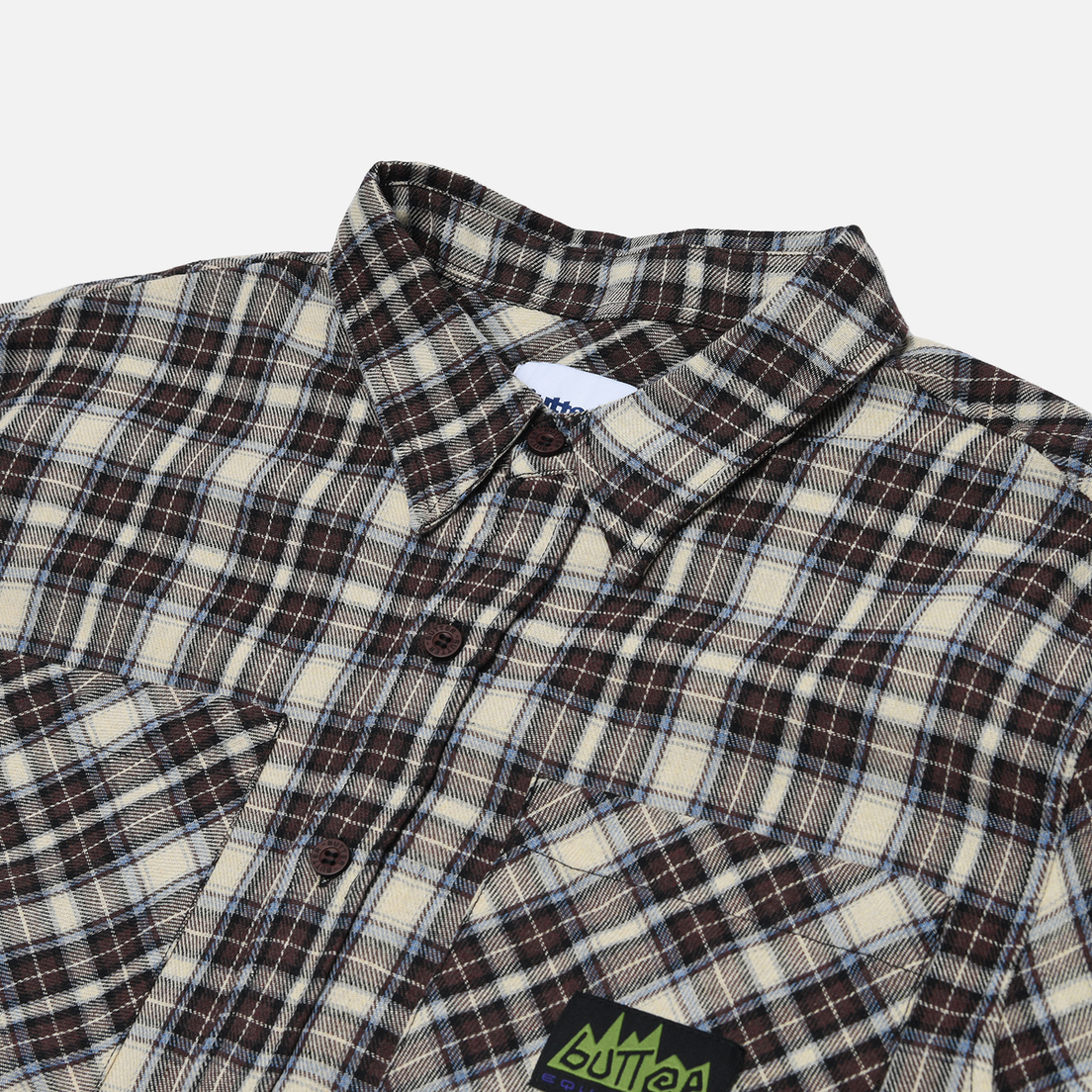 Butter Goods Мужская рубашка Equipment Plaid