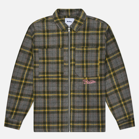 Мужская флисовая куртка Butter Goods Jive Flannel, цвет серый, размер M