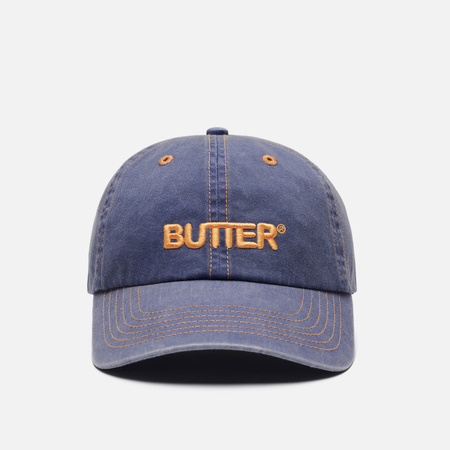 Кепка Butter Goods Rounded Logo 6 Panel Q125, цвет фиолетовый