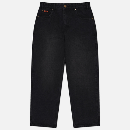 Мужские джинсы Butter Goods Relaxed Denim, цвет чёрный, размер 28