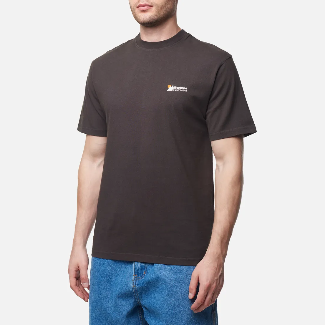 Butter Goods Мужская футболка Heavy Weight Pigment Dyed