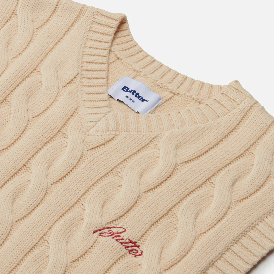Butter Goods Мужской жилет Cable Knit
