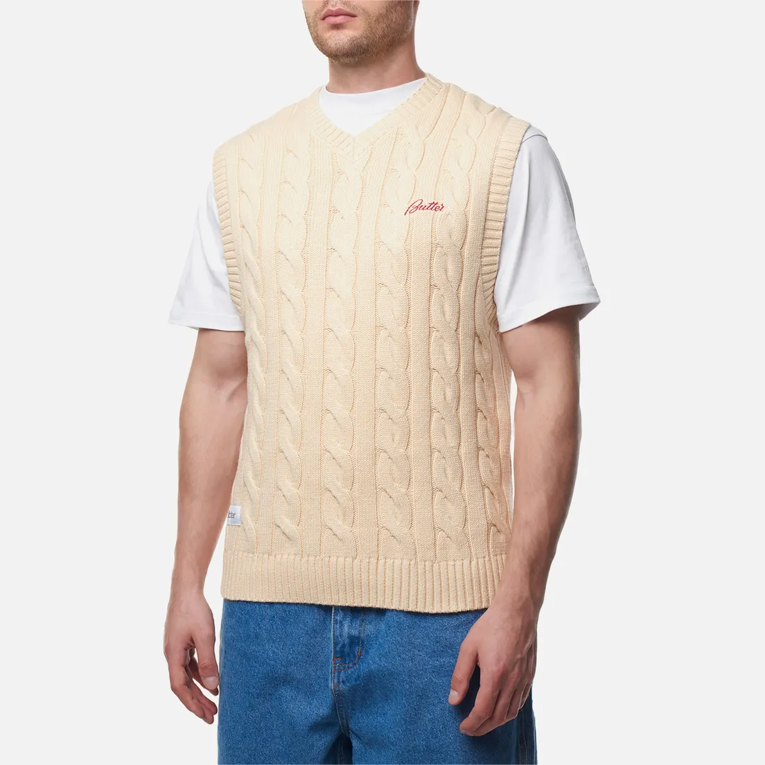 Butter Goods Мужской жилет Cable Knit