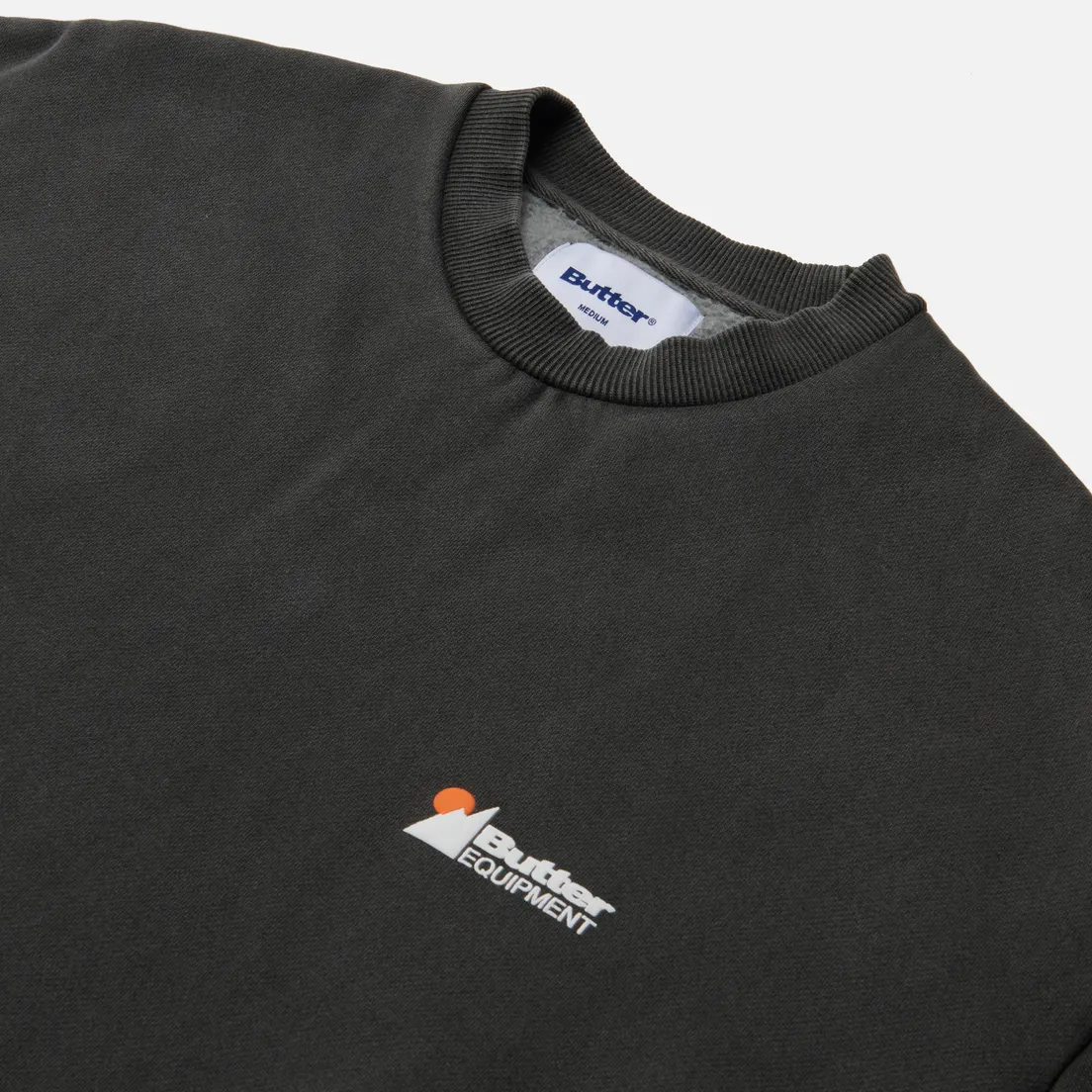 Butter Goods Мужская толстовка Pigment Dyed Crew Neck