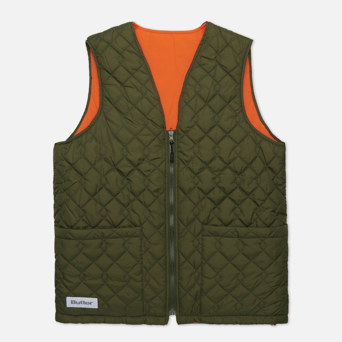 Butter Goods Мужской жилет Chainlink Reversible Puffer