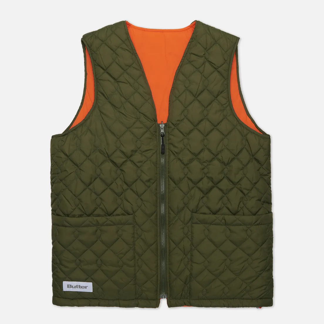 Butter Goods Мужской жилет Chainlink Reversible Puffer