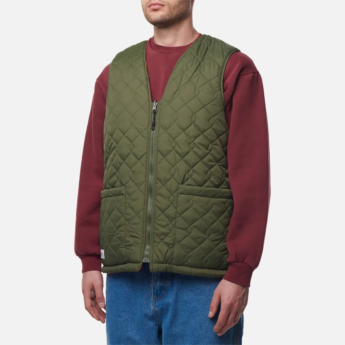 Butter Goods Мужской жилет Chainlink Reversible Puffer