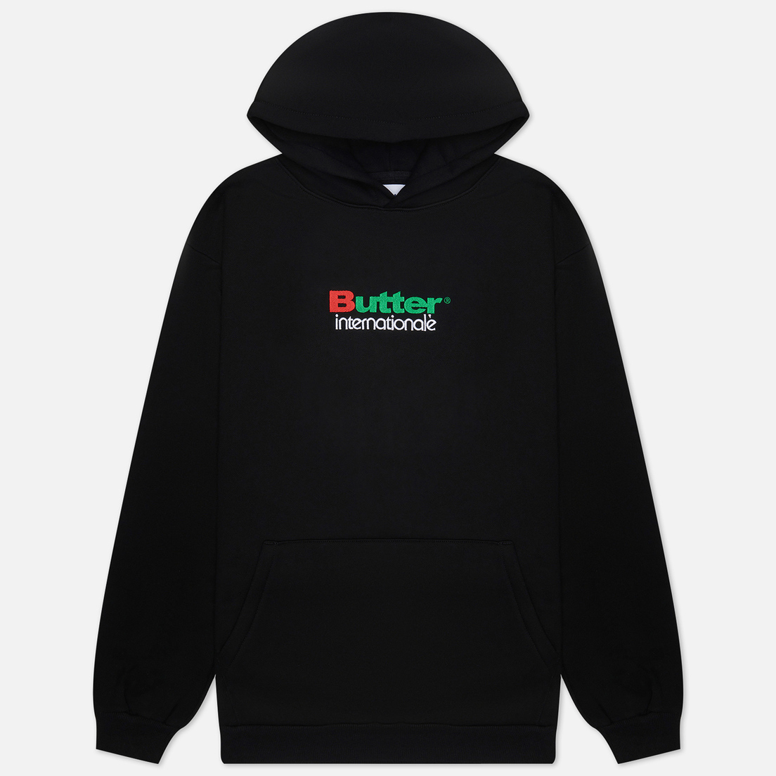 Butter Goods Мужская толстовка Internationale Embroidered Hoodie