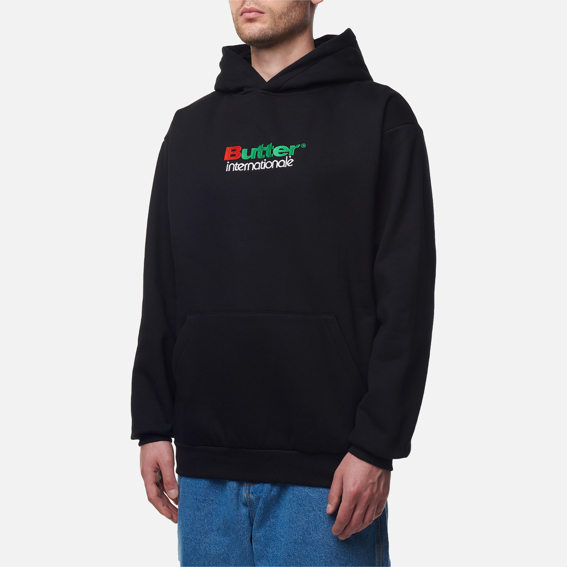Butter Goods Мужская толстовка Internationale Embroidered Hoodie