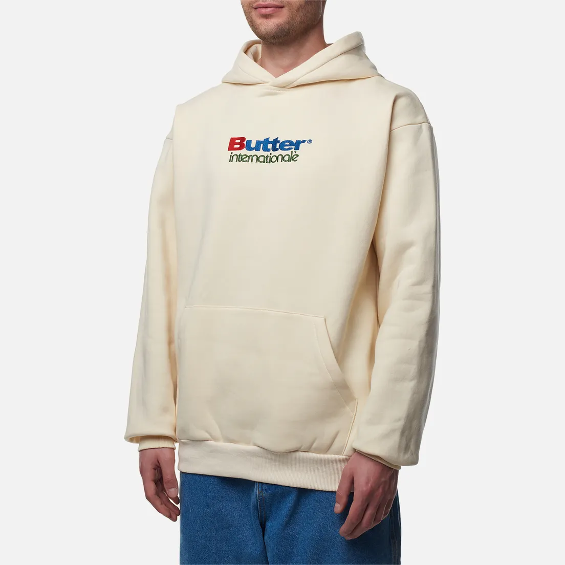 Butter Goods Мужская толстовка Internationale Embroidered Hoodie