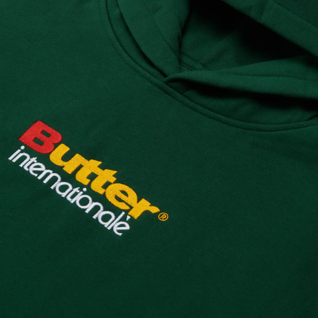 Butter Goods Мужская толстовка Internationale Embroidered Hoodie