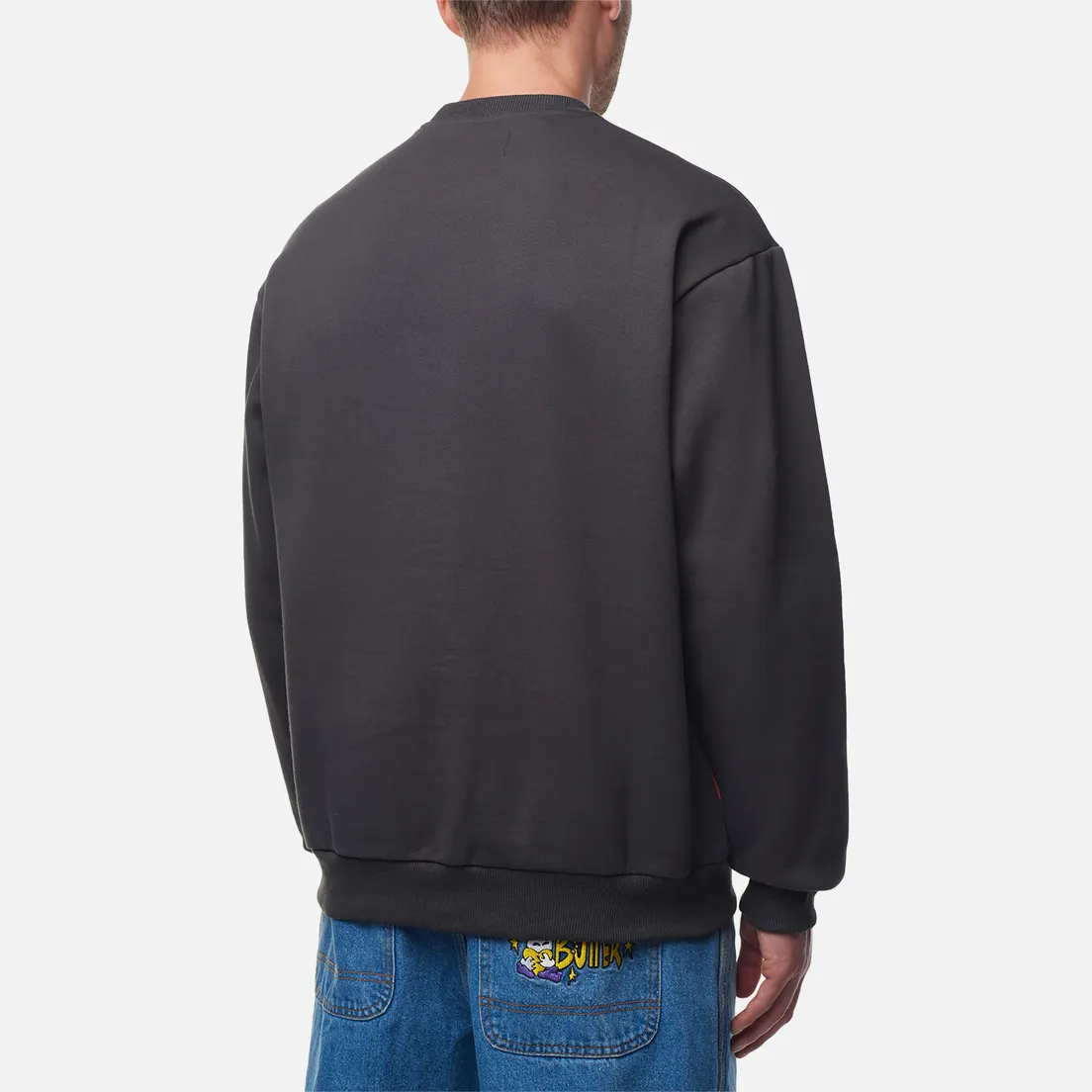 Butter Goods Мужская толстовка Fabric Applique Crew Neck