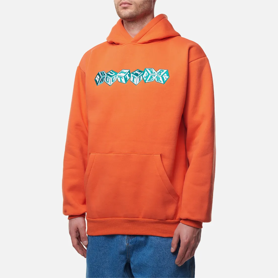 Butter Goods Мужская толстовка Cubes Embroidered Hoodie