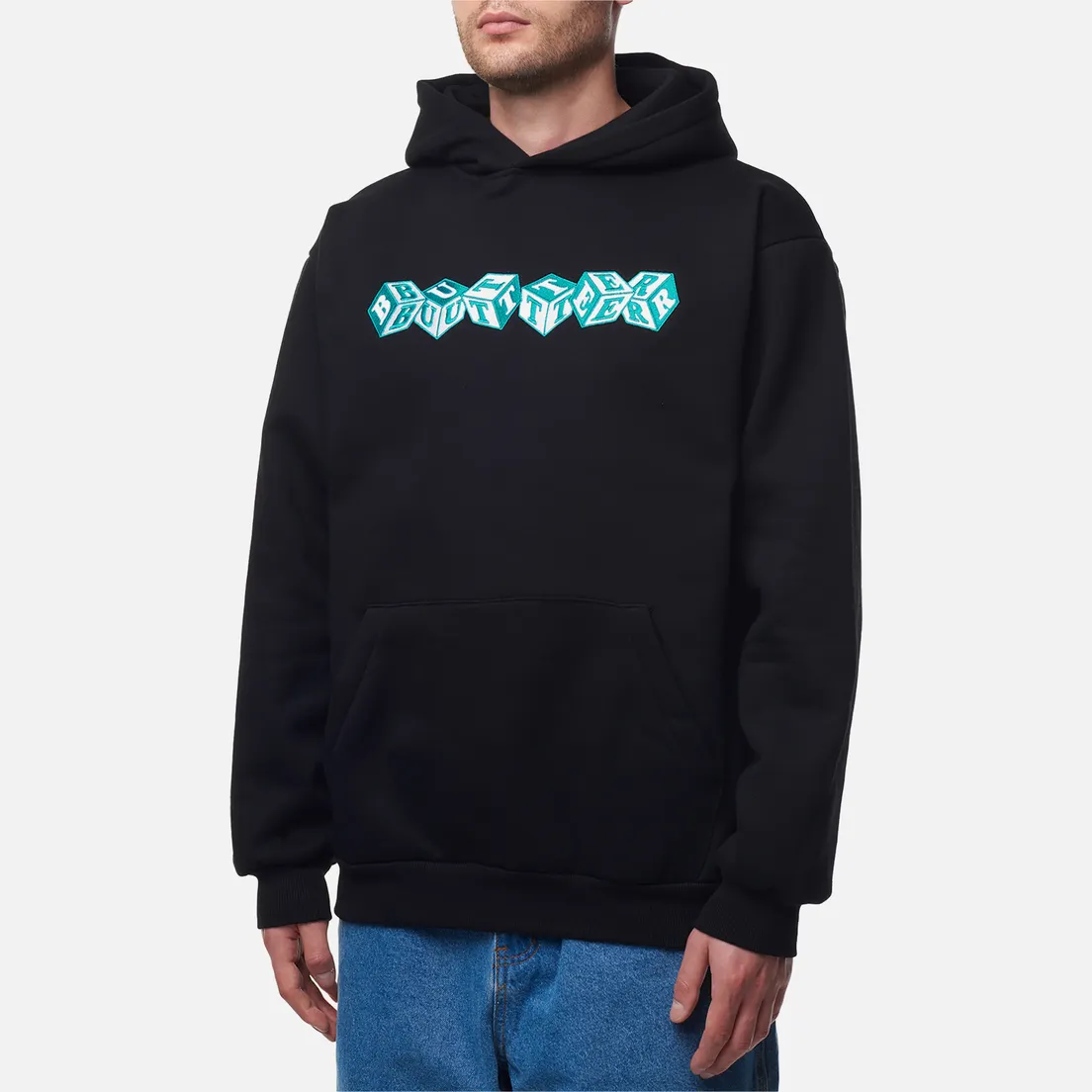 Butter Goods Мужская толстовка Cubes Embroidered Hoodie
