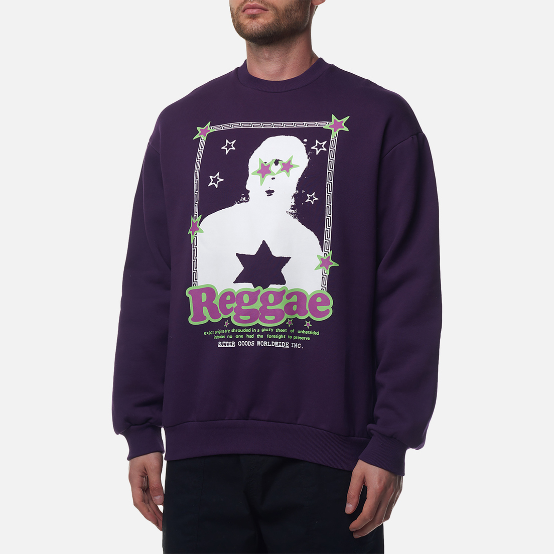 Butter Goods Мужская толстовка Gauzy Crew Neck