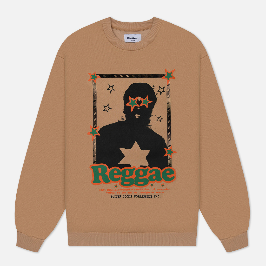 Butter Goods Мужская толстовка Gauzy Crew Neck