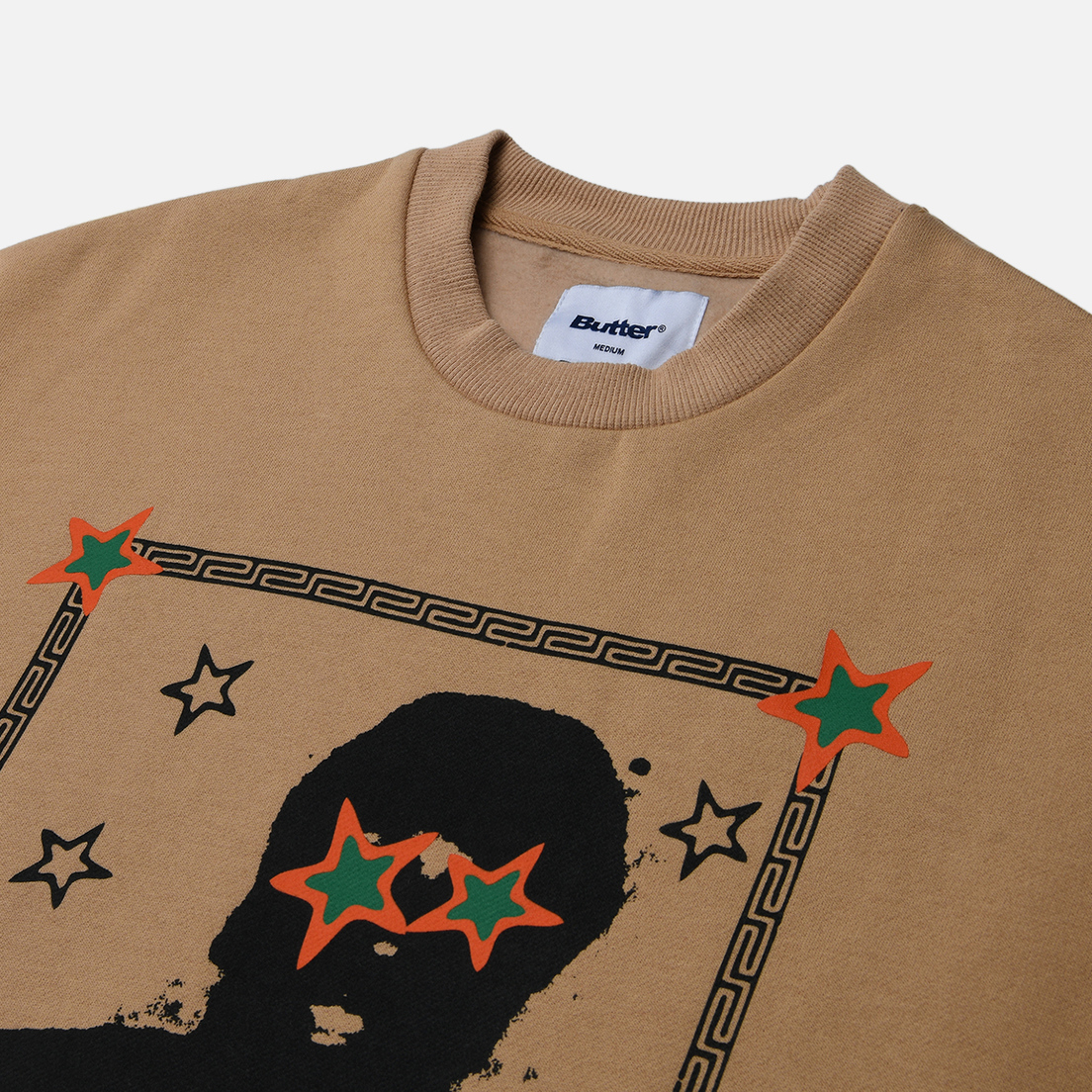 Butter Goods Мужская толстовка Gauzy Crew Neck