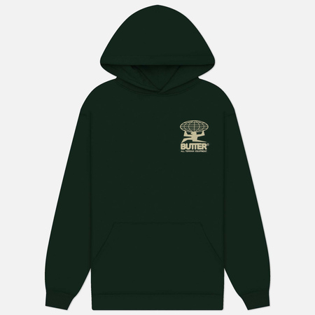 Мужская толстовка Butter Goods All Terrain Pullover Hoodie, цвет зелёный, размер M