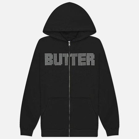  Мужская толстовка Butter Goods Stars Zip-Thru Hoodie, цвет чёрный, размер XXL