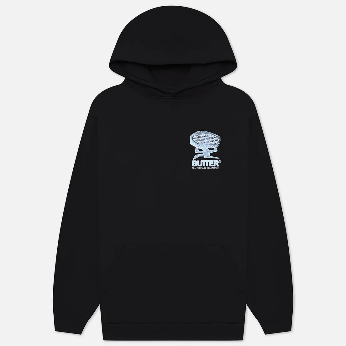Butter Goods Мужская толстовка Terrain Pullover Screen Print Hoodie
