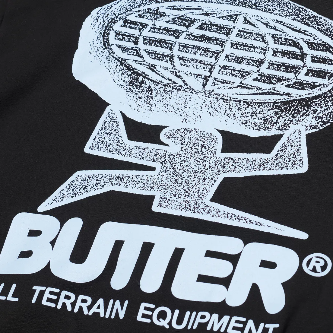 Butter Goods Мужская толстовка Terrain Pullover Screen Print Hoodie