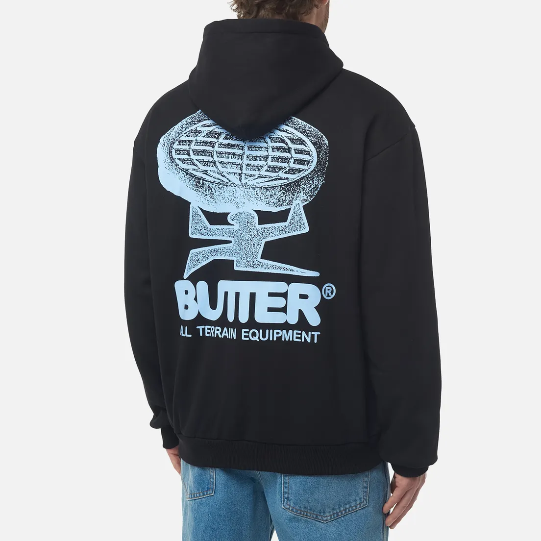 Butter Goods Мужская толстовка Terrain Pullover Screen Print Hoodie