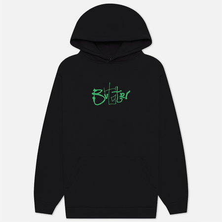 Мужская толстовка Butter Goods Scribble Pullover Hoodie, цвет чёрный, размер L